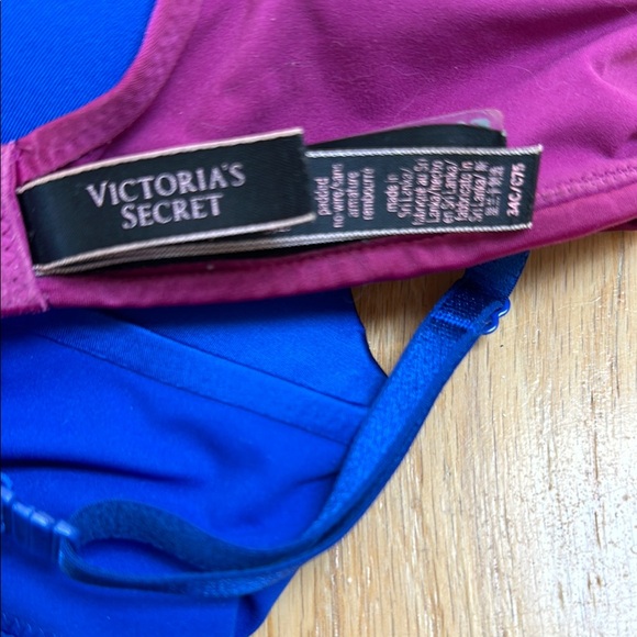 Victoria's Secret Blue and Purple Push-Up Bra - Picture 4 of 4